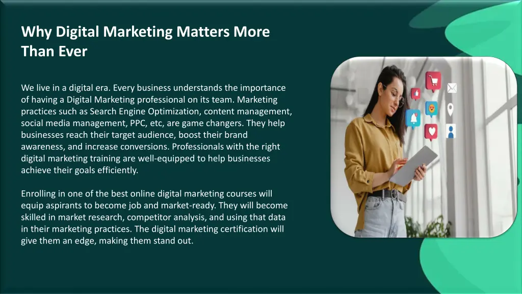 why digital marketing matters more than ever
