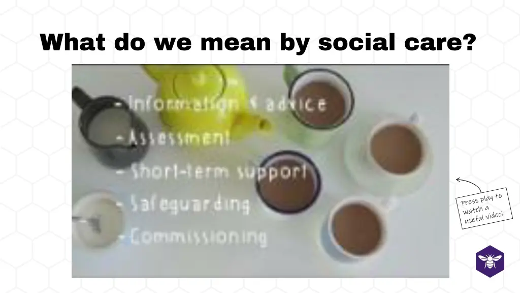 what do we mean by social care
