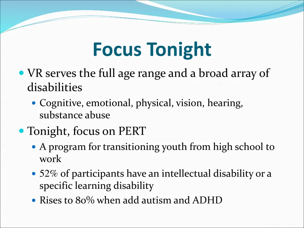 focus tonight