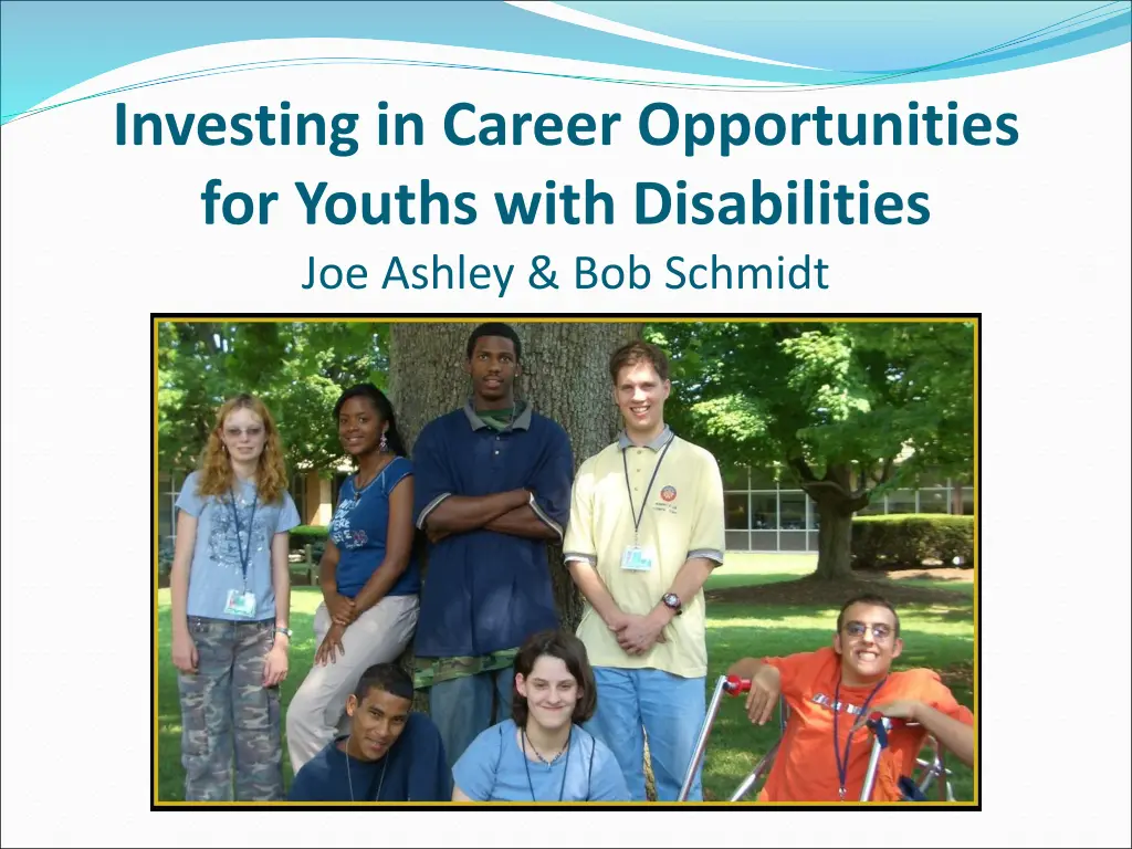 investing in career opportunities for youths with