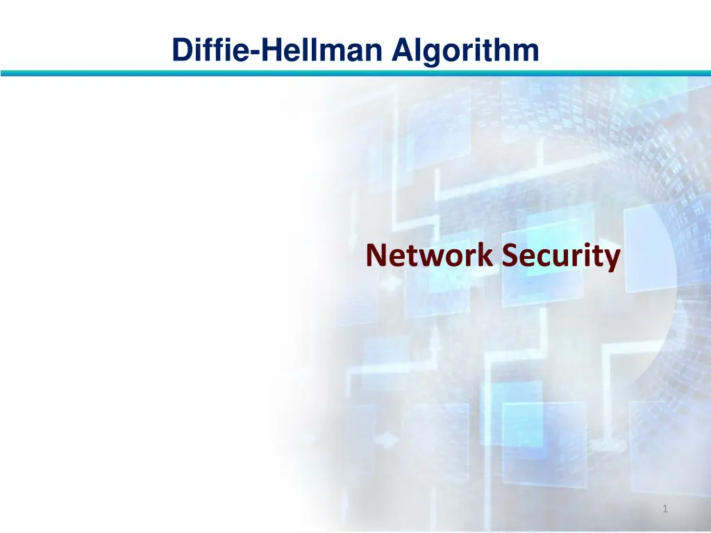 diffie hellman algorithm