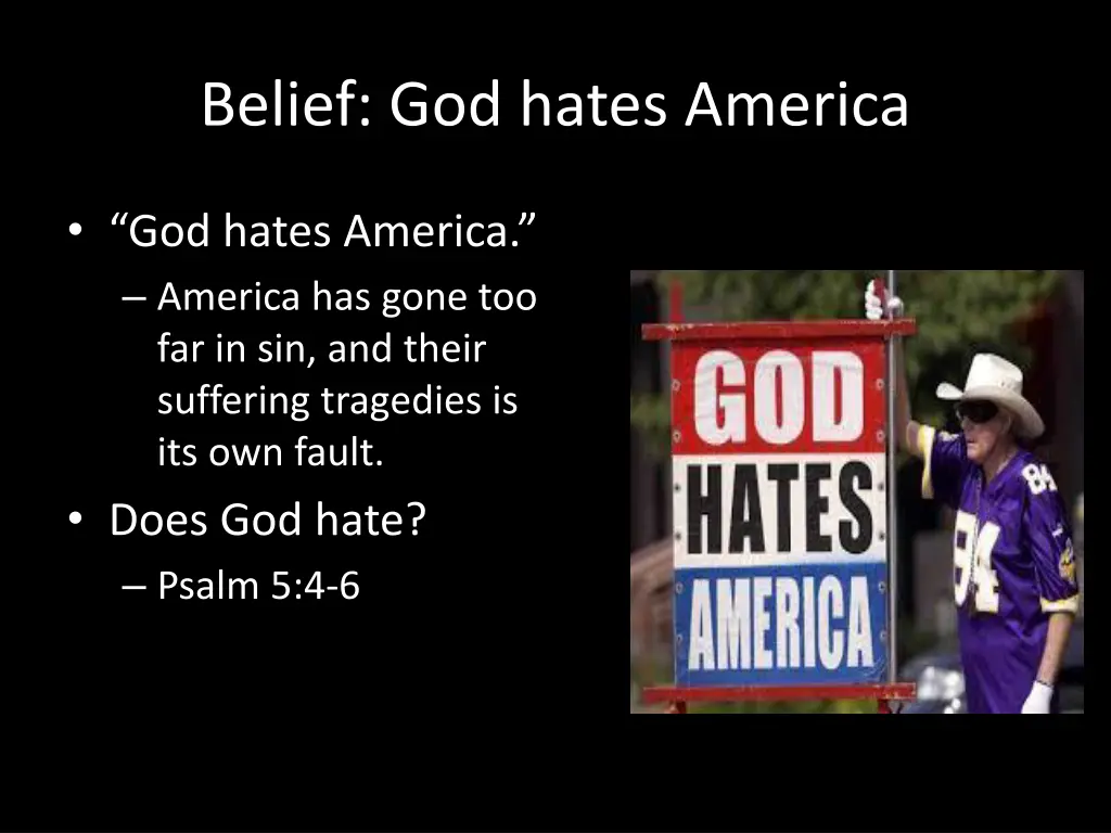 belief god hates america