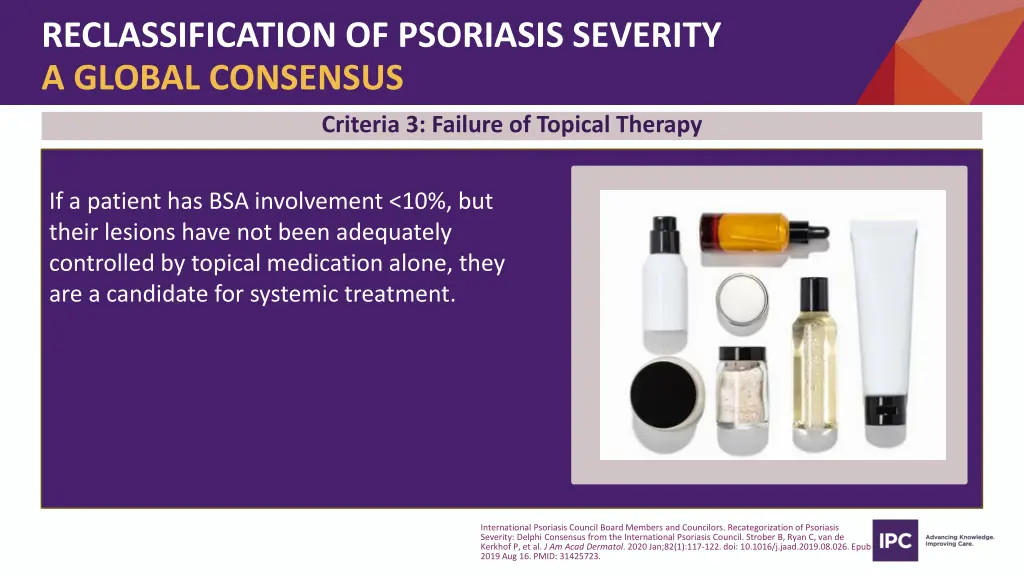 reclassification of psoriasis severity a global 7