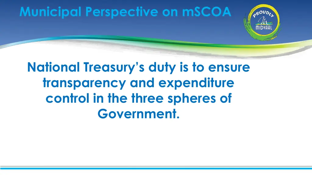 municipal perspective on mscoa