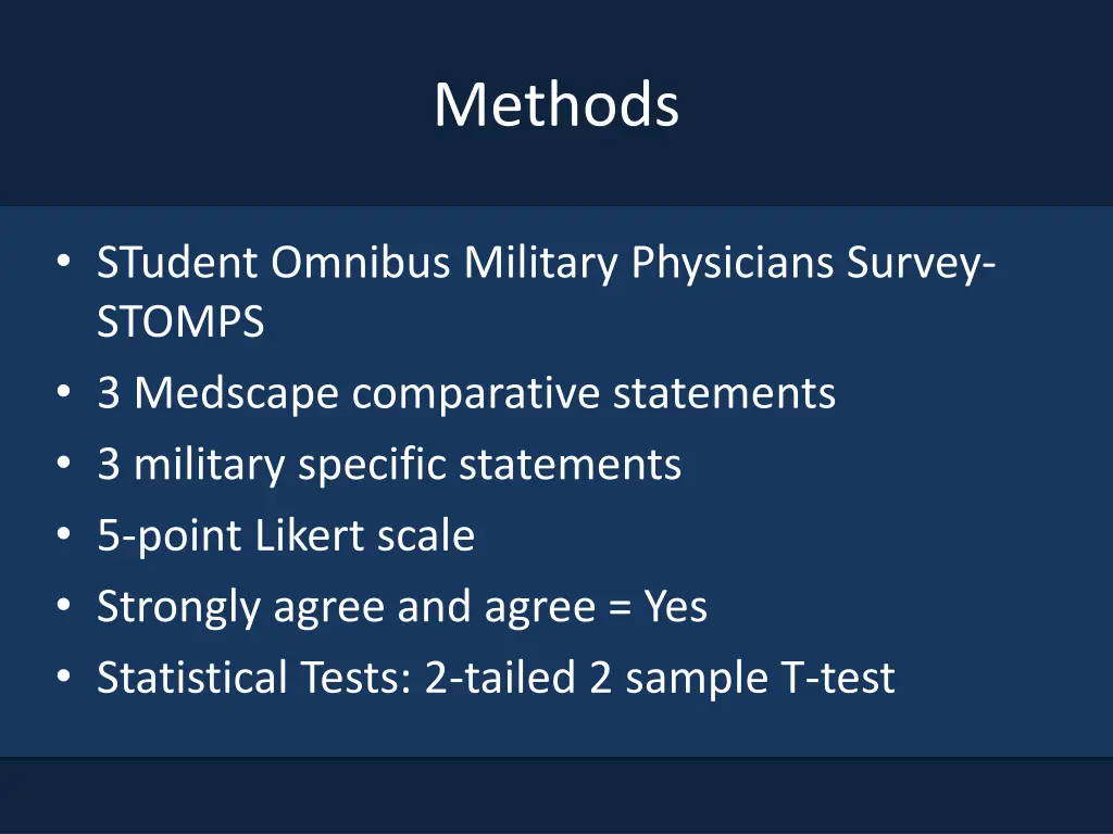 methods