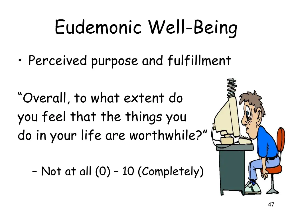 eudemonic well being