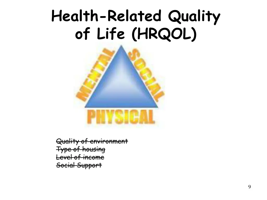 health related quality of life hrqol 1
