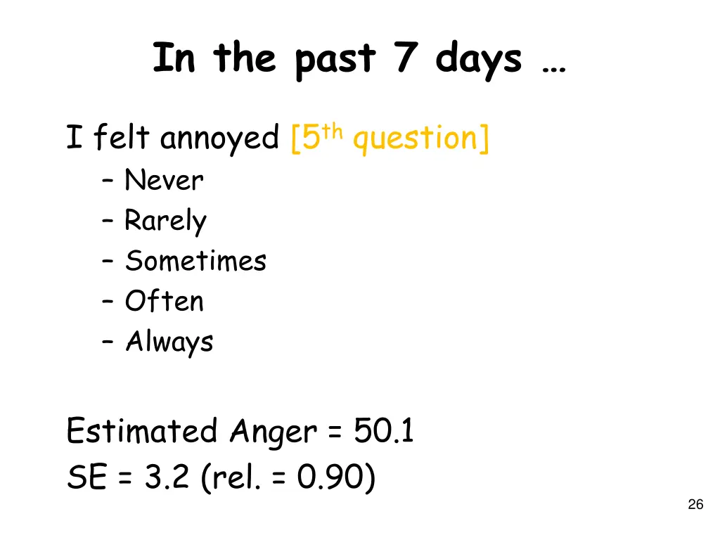 in the past 7 days 4