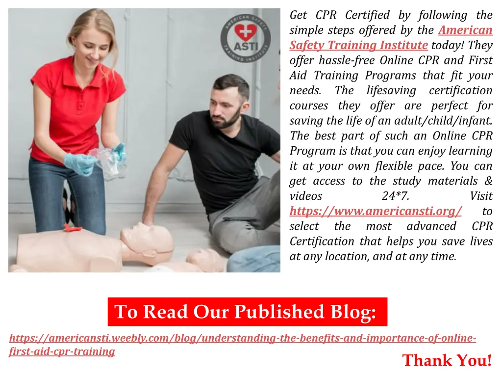 get cpr certified by following the simple steps