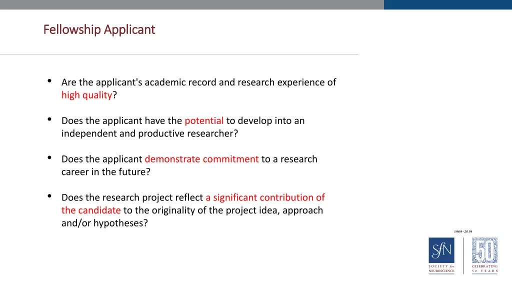 fellowship applicant fellowship applicant