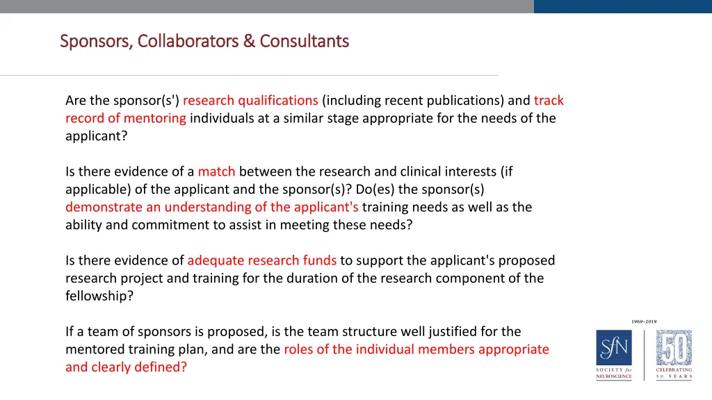 sponsors collaborators consultants sponsors