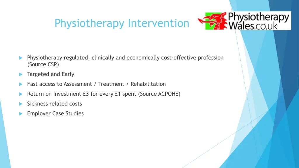 physiotherapy intervention