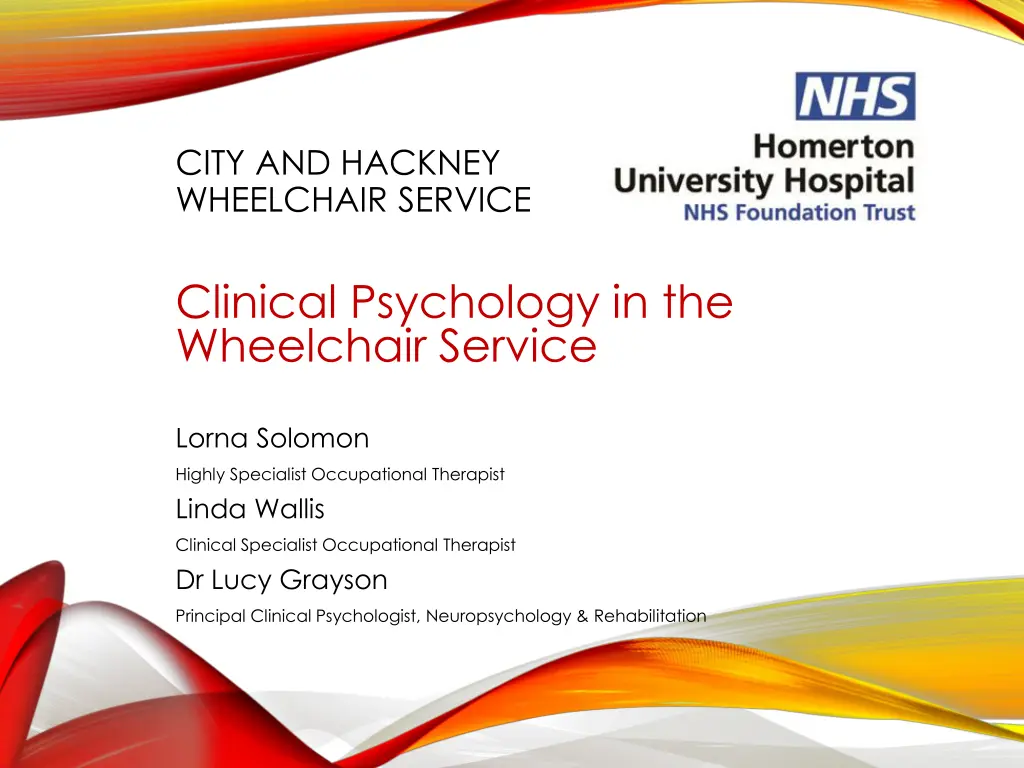 city and hackney wheelchair service