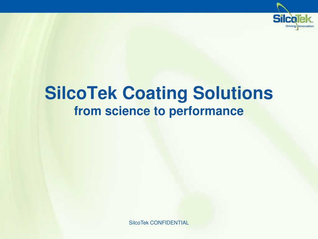 silcotek coating solutions from science