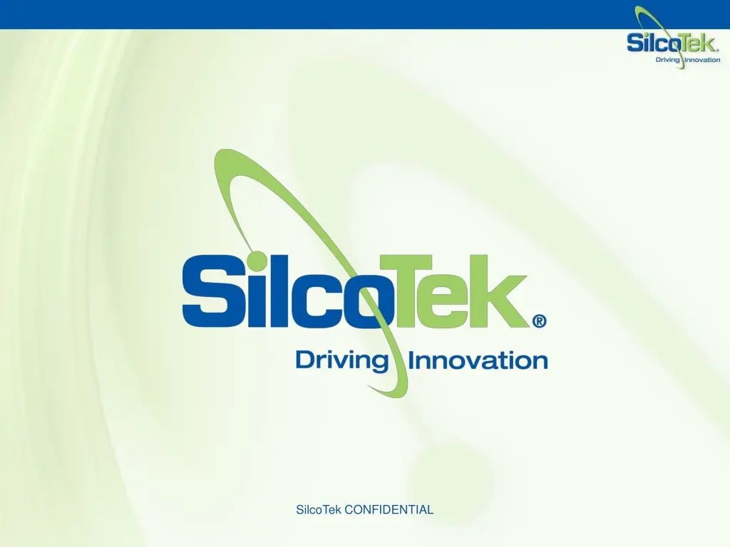 silcotek confidential