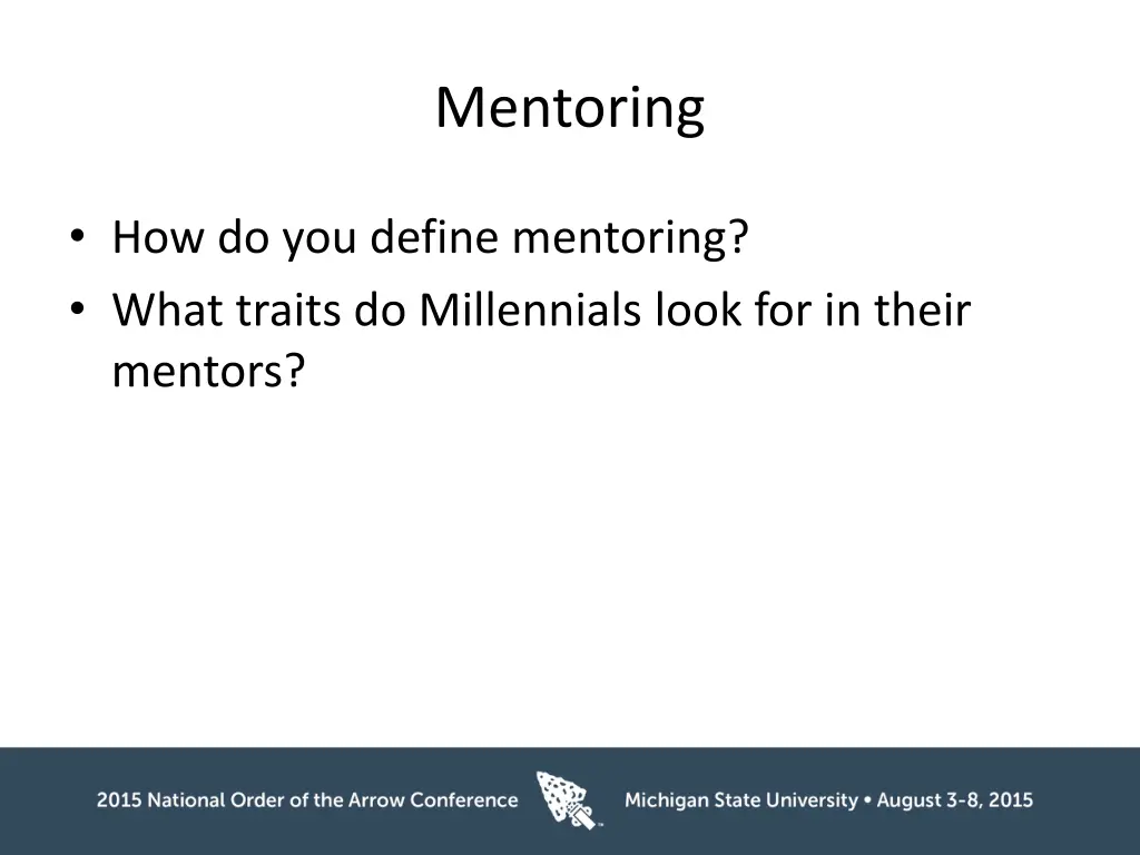mentoring