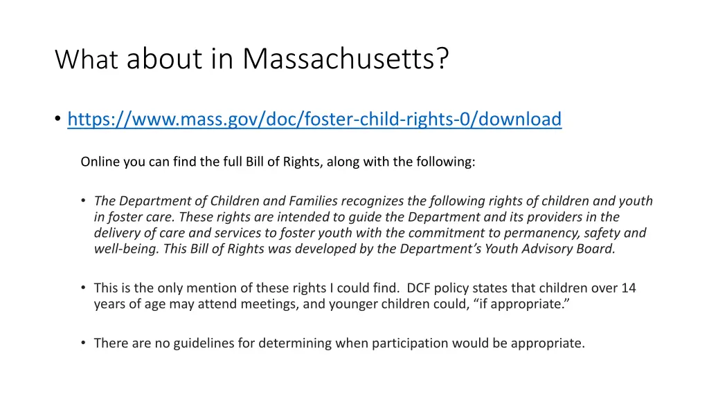 what about in massachusetts