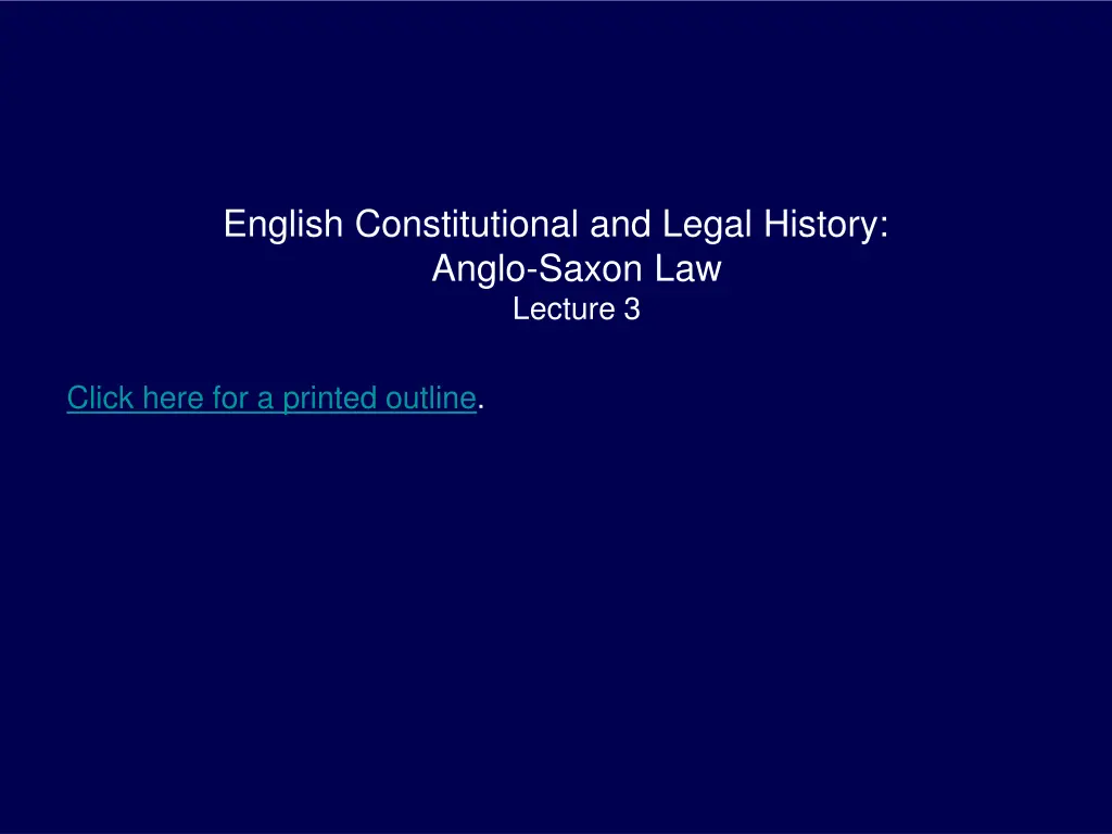 english constitutional and legal history anglo