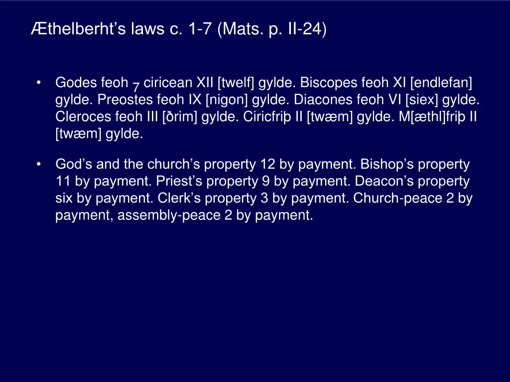 thelberht s laws c 1 7 mats p ii 24