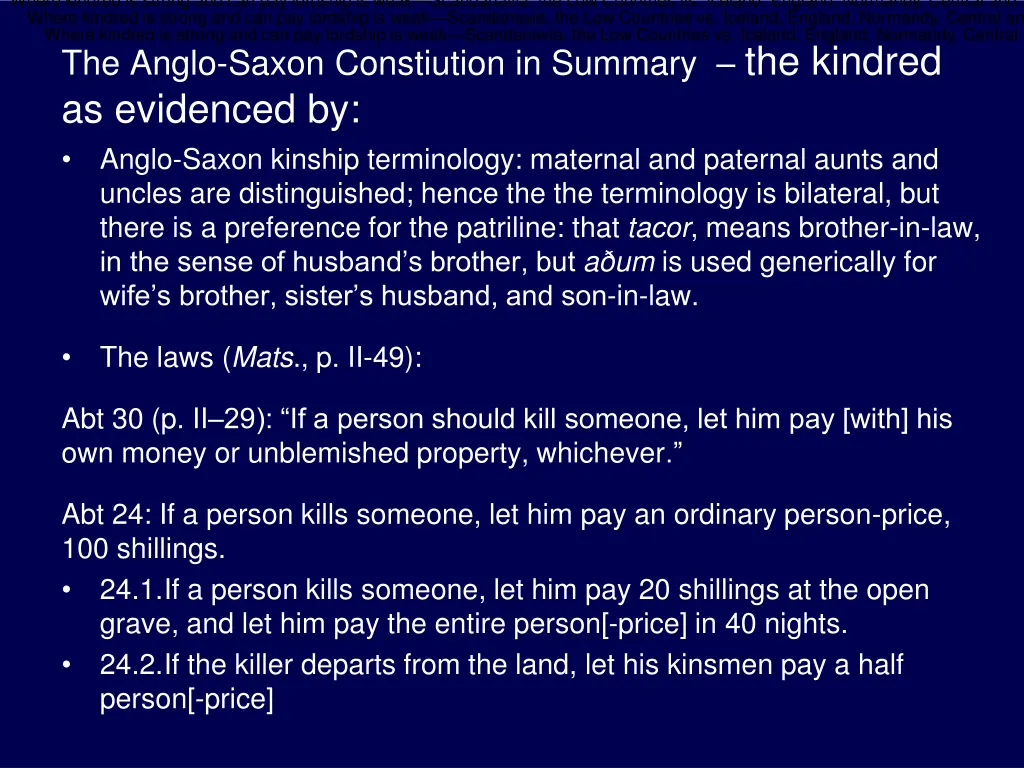 where kindred is strong and can pay lordship 1