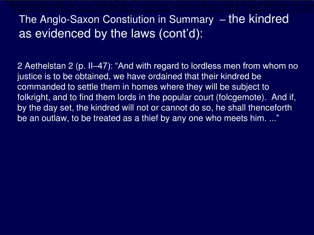 where kindred is strong and can pay lordship 3