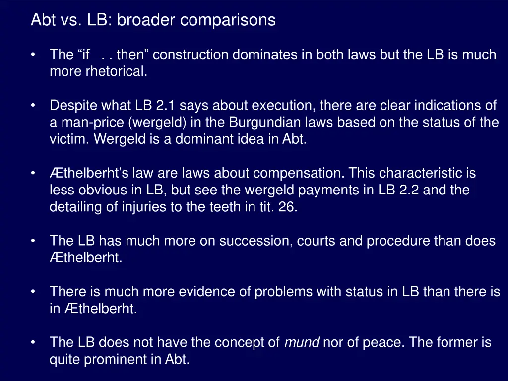 abt vs lb broader comparisons