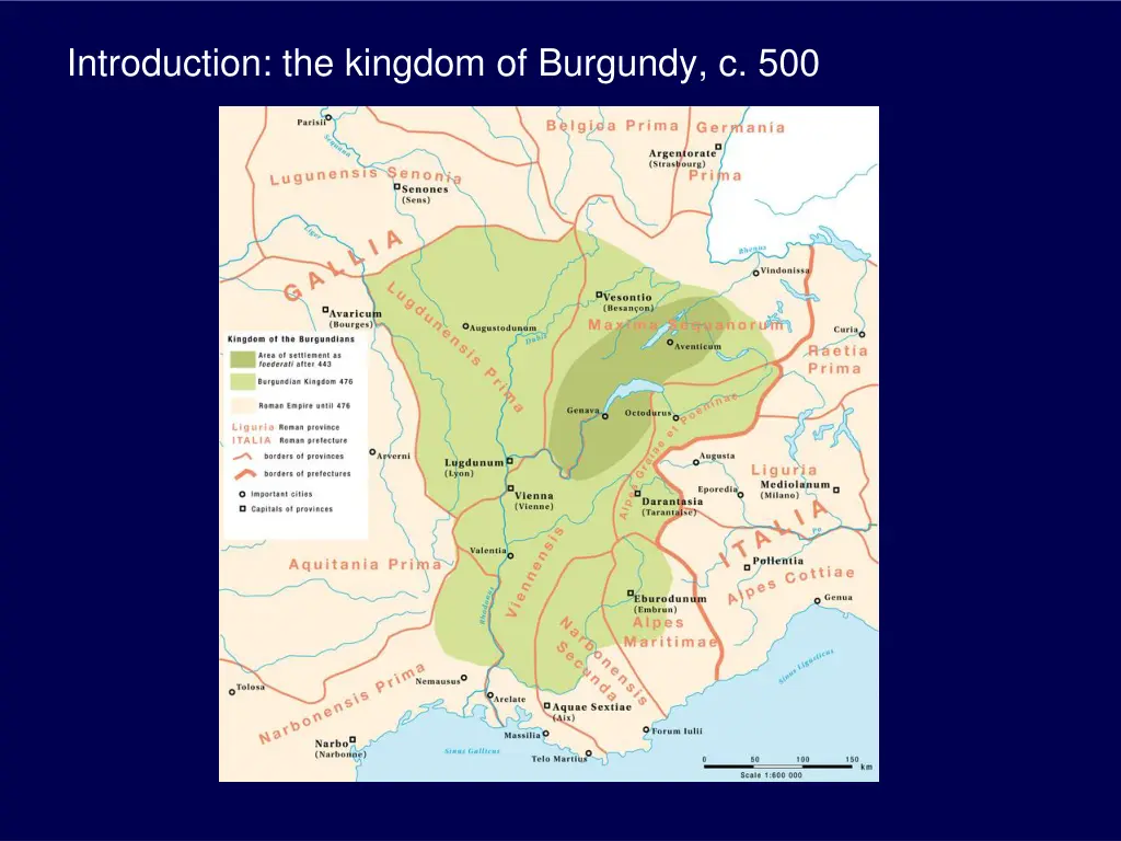 introduction the kingdom of burgundy c 500