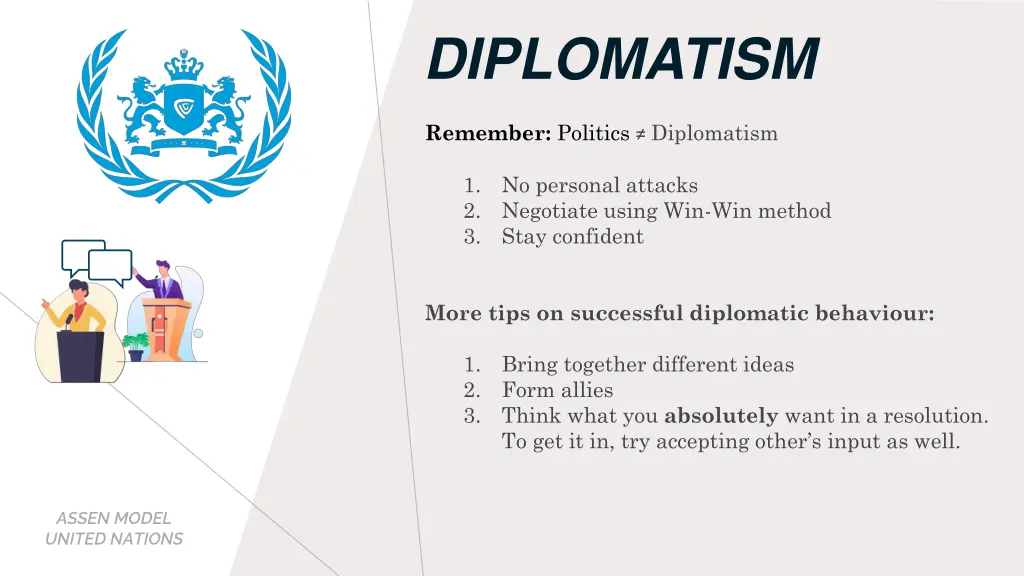 diplomatism