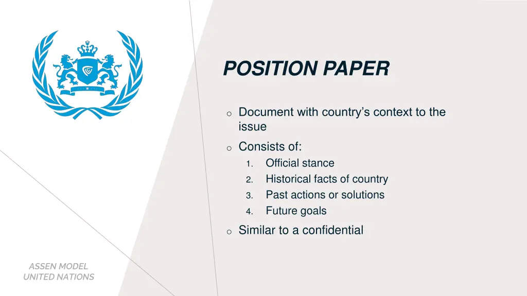 position paper