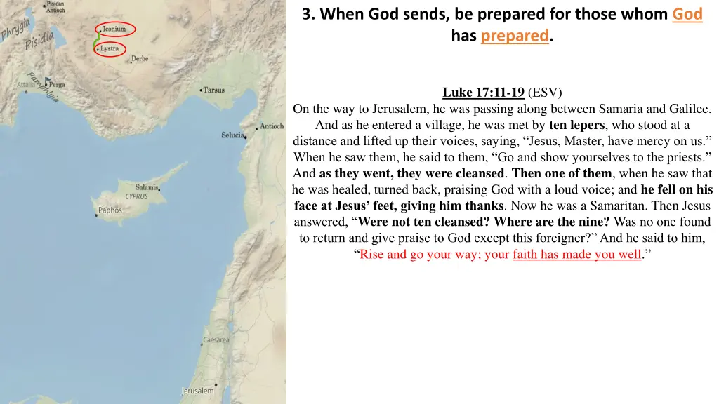 3 when god sends be prepared for those whom