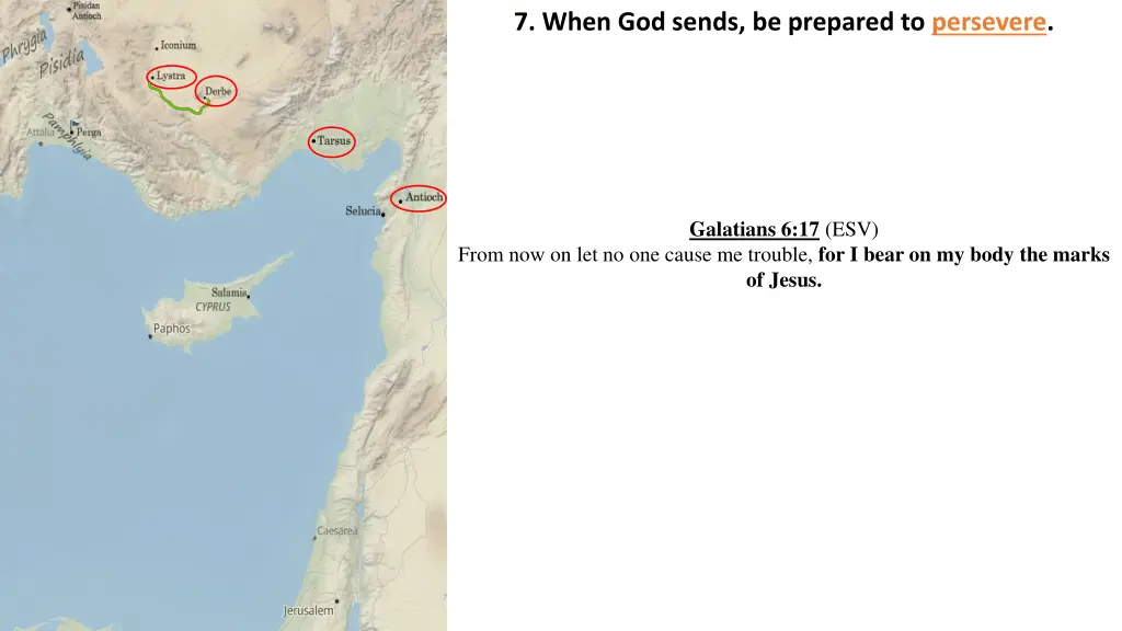 7 when god sends be prepared to persevere