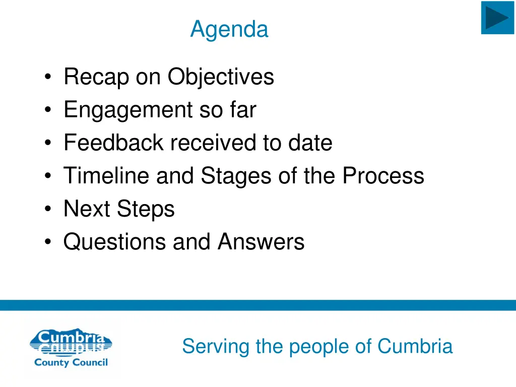 agenda