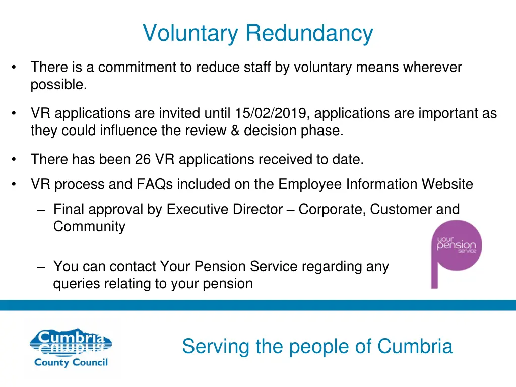 voluntary redundancy