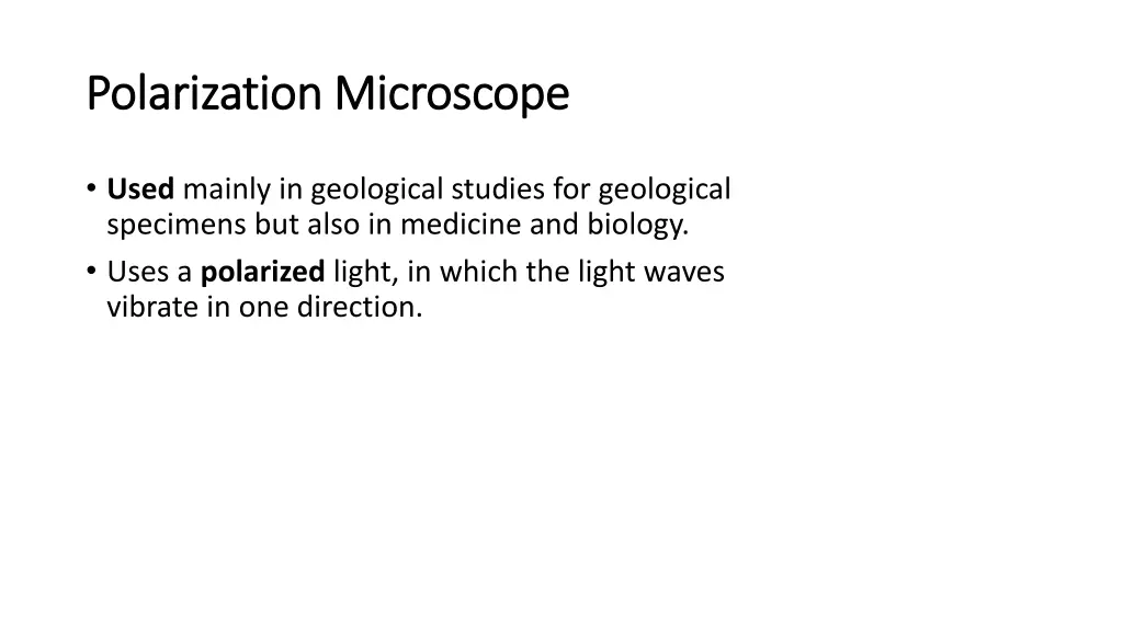 polarization microscope polarization microscope