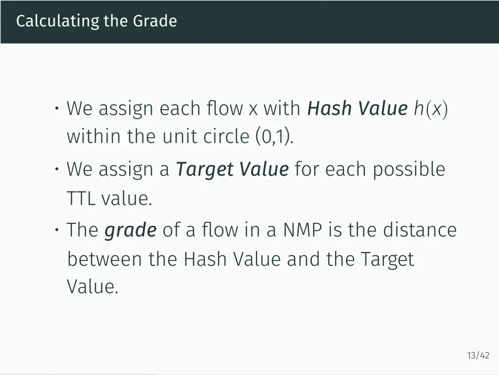 calculating the grade