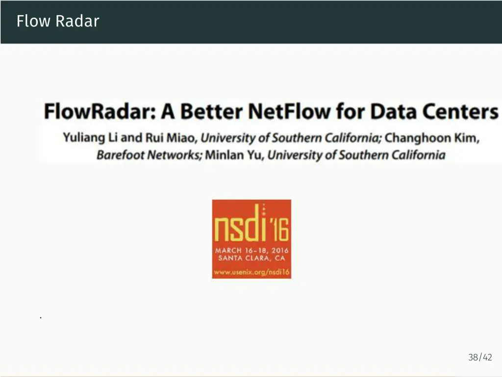 flow radar