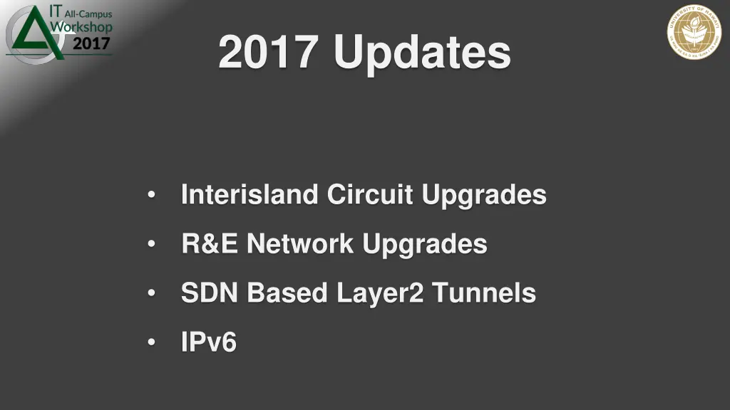 2017 updates