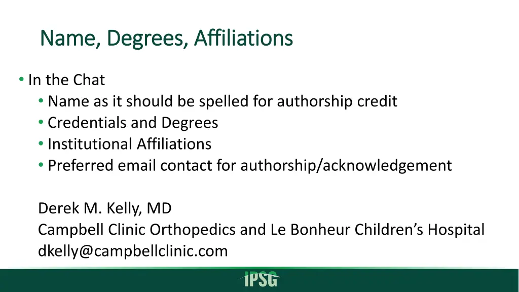 name degrees affiliations name degrees
