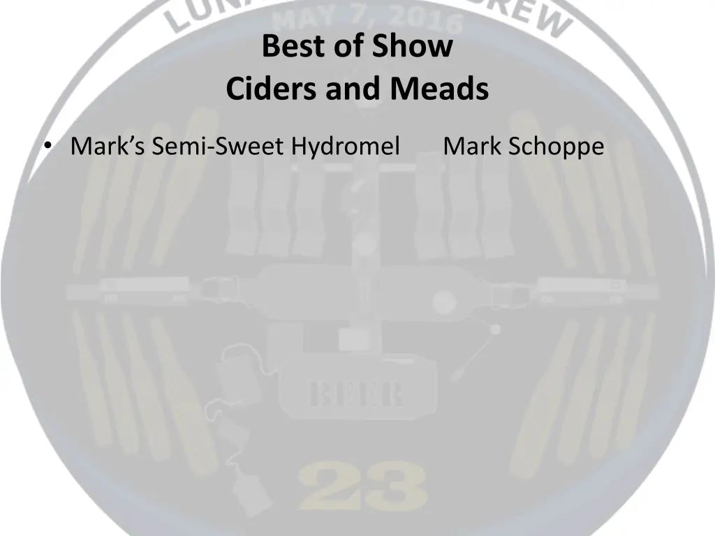 best of show ciders and meads