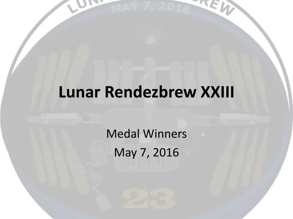 lunar rendezbrew xxiii