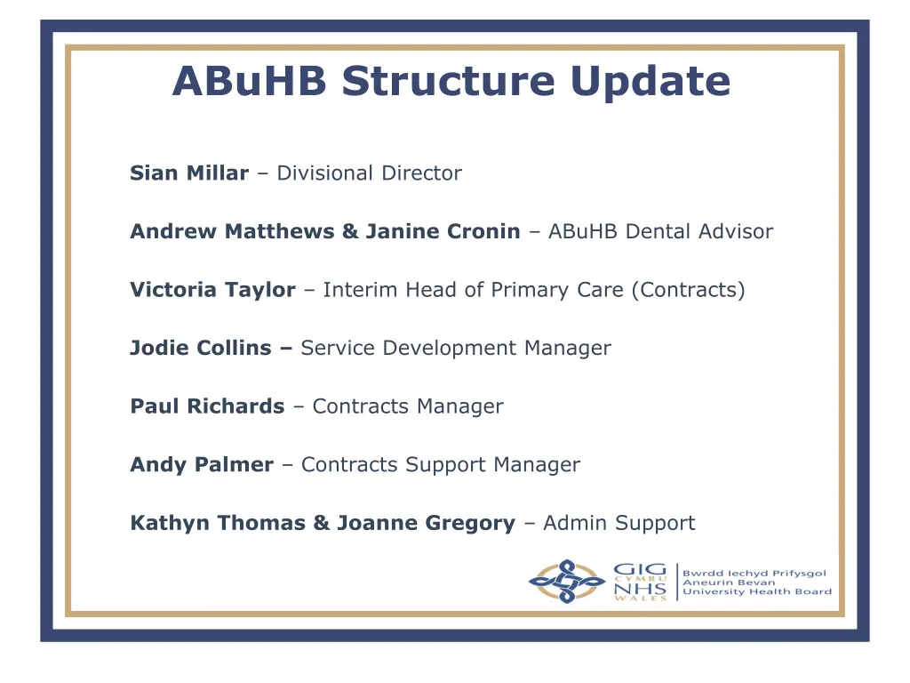 abuhb structure update