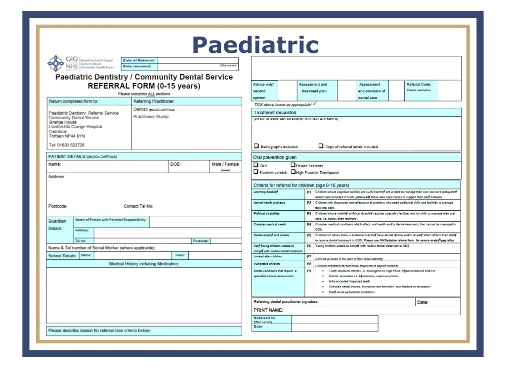 paediatric