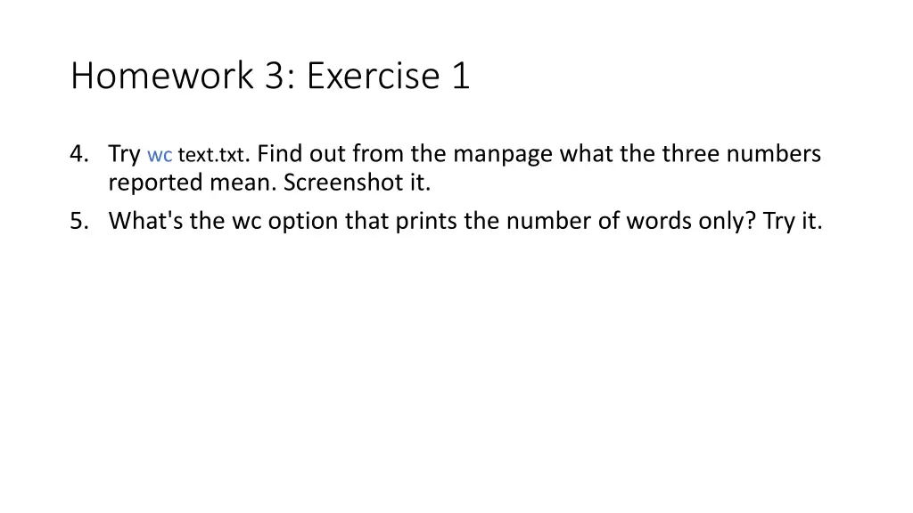 homework 3 exercise 1 2