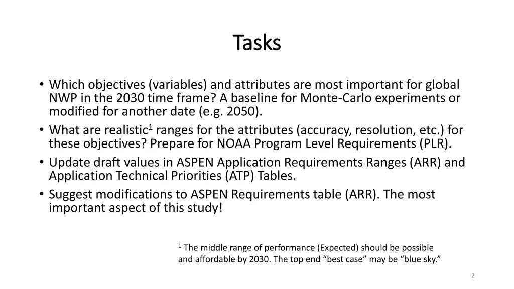 tasks tasks
