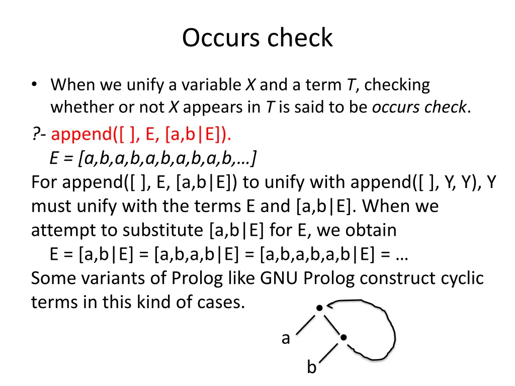 occurs check