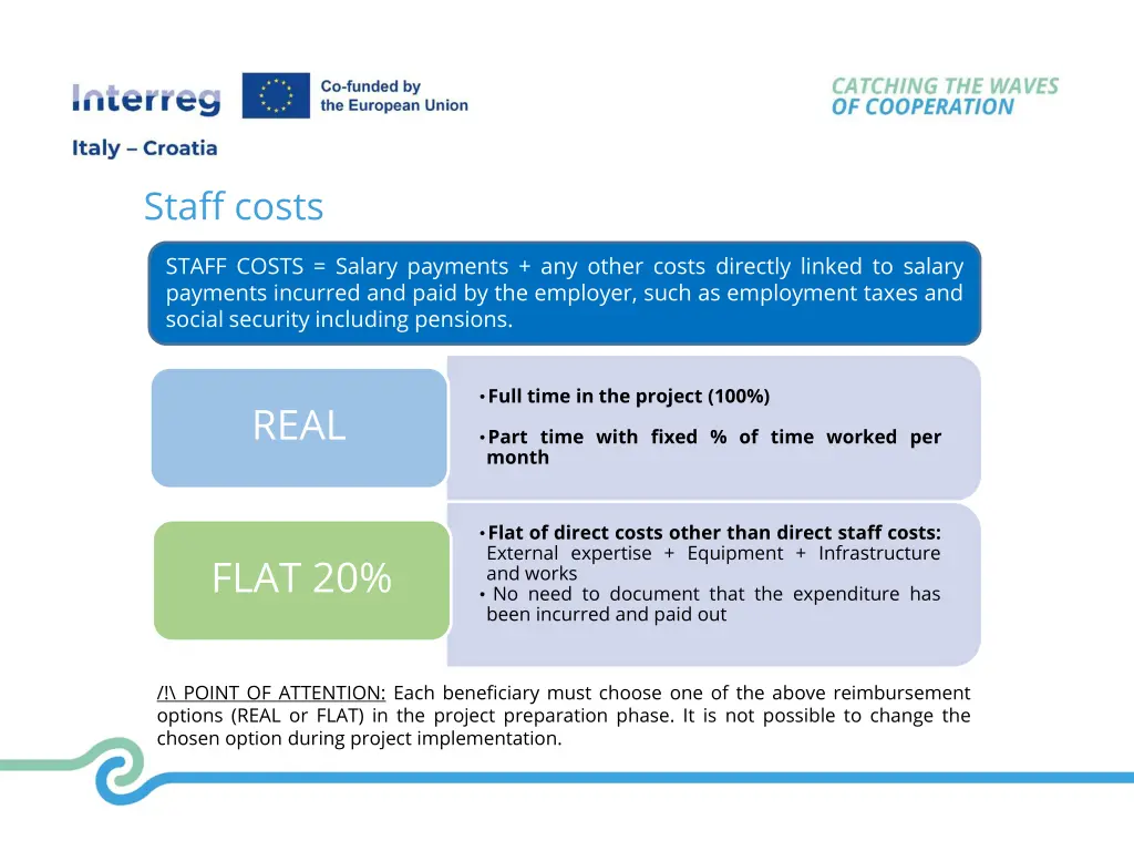 staff costs