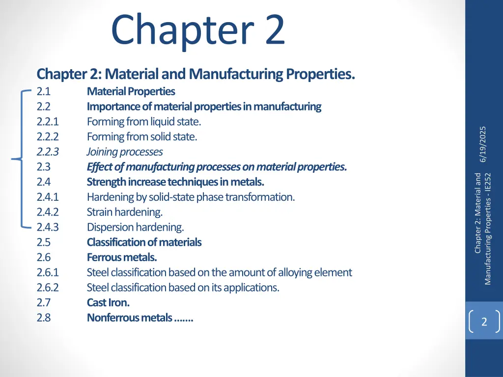 chapter 2 2 2 importance of material properties