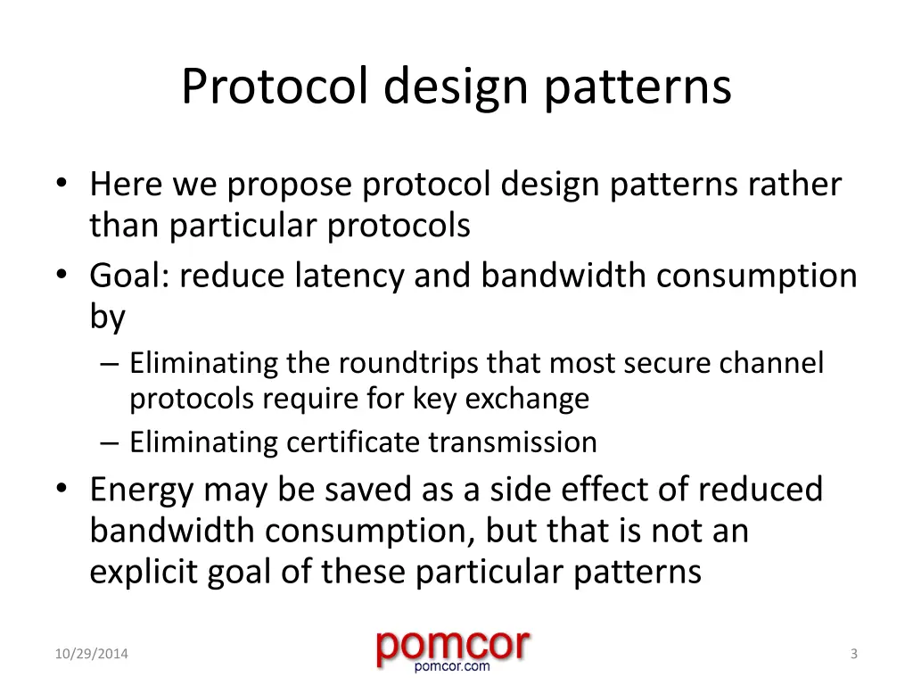 protocol design patterns