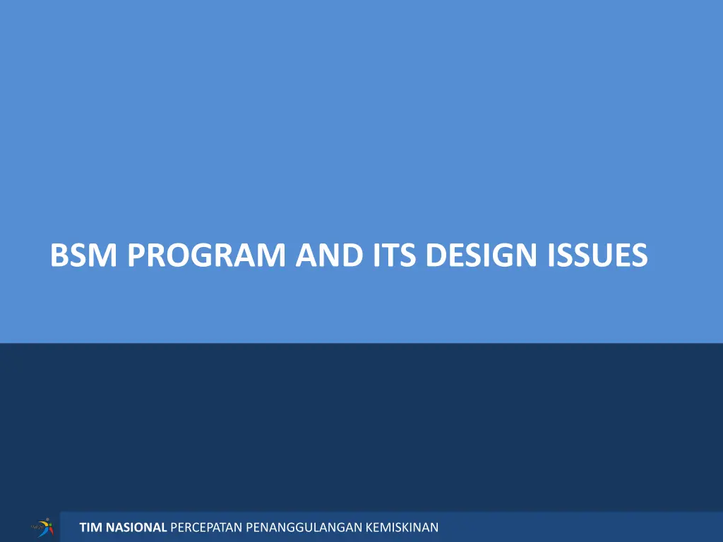 bsm program and its design issues