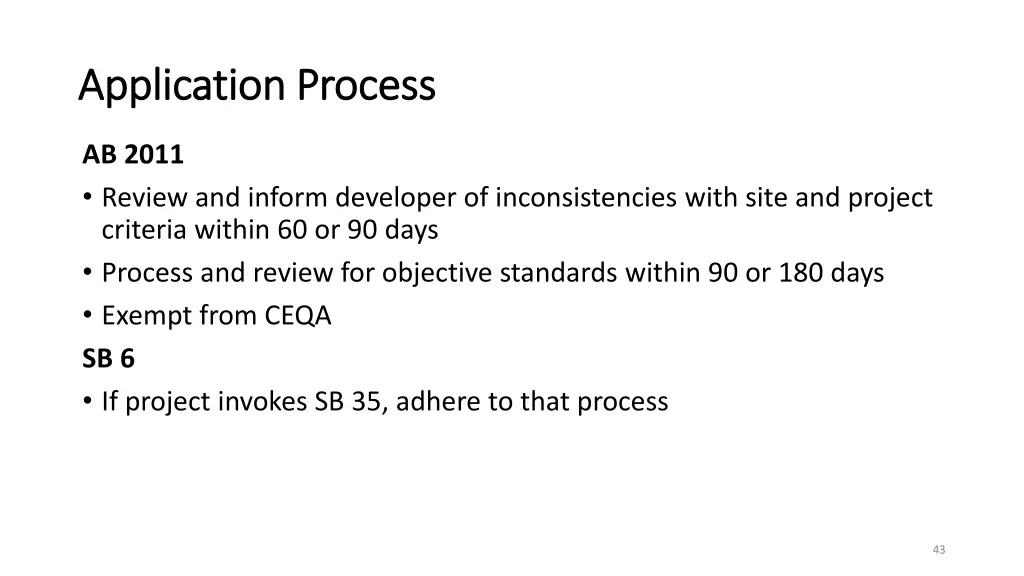application process application process